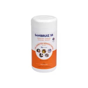 Lingettes désinfectantes SANIBRUIZ SR3 - boite de 100